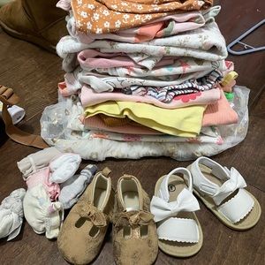 Baby clothes lot 6 months to 18